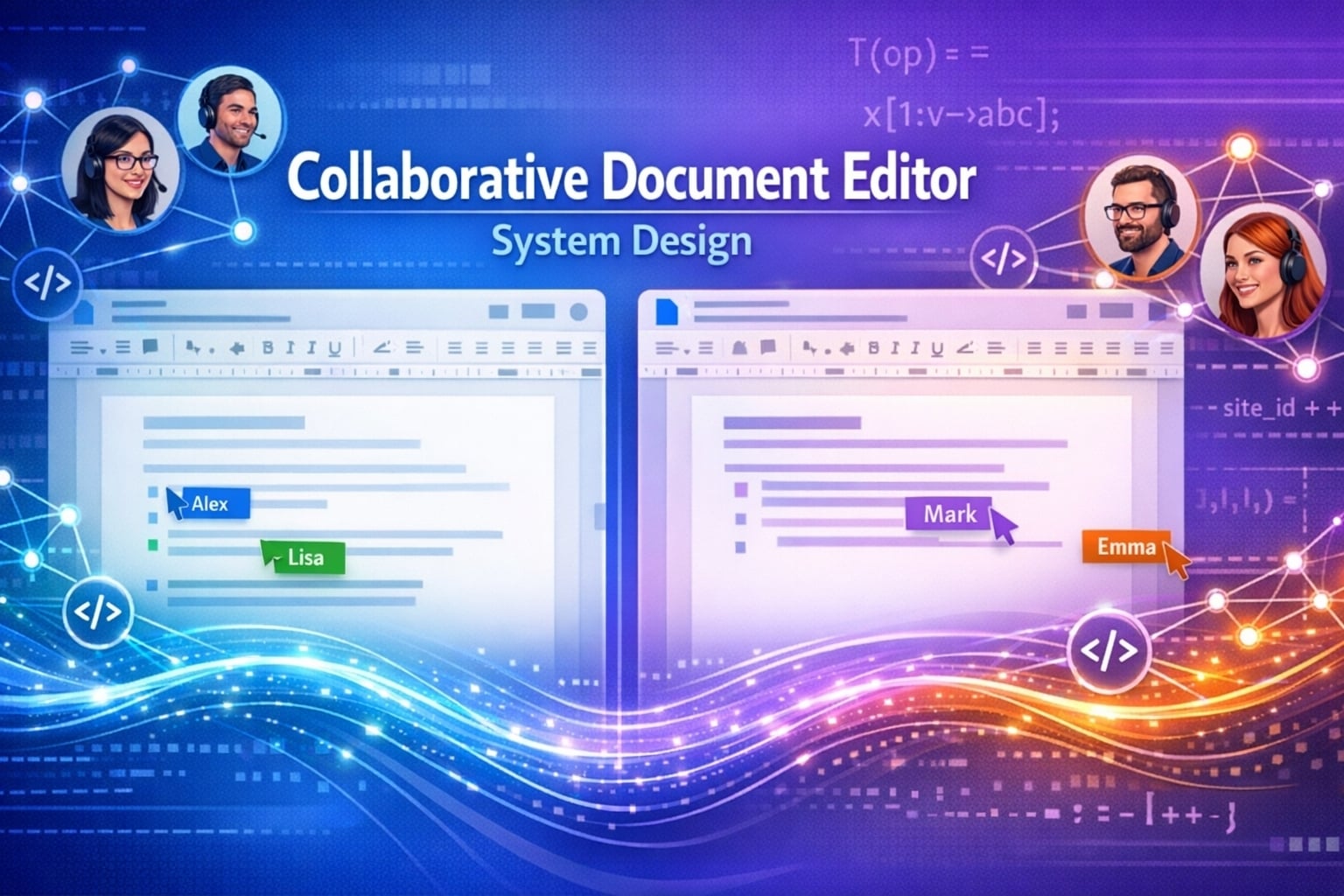 High-Level System Design: Building Google Docs-Like Collaborative Editors