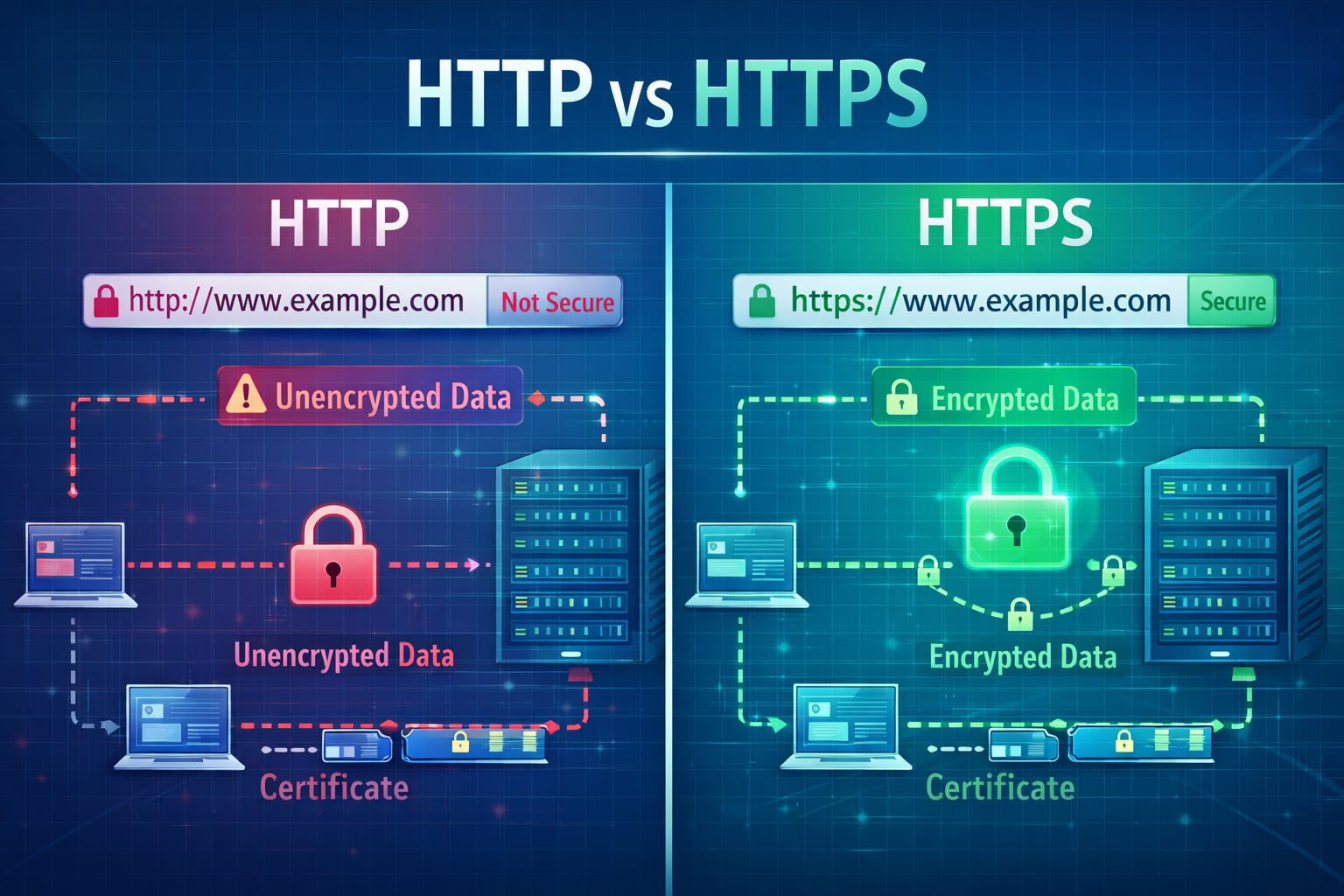HTTP vs HTTPS: What's the Difference? (Beginner's Guide)