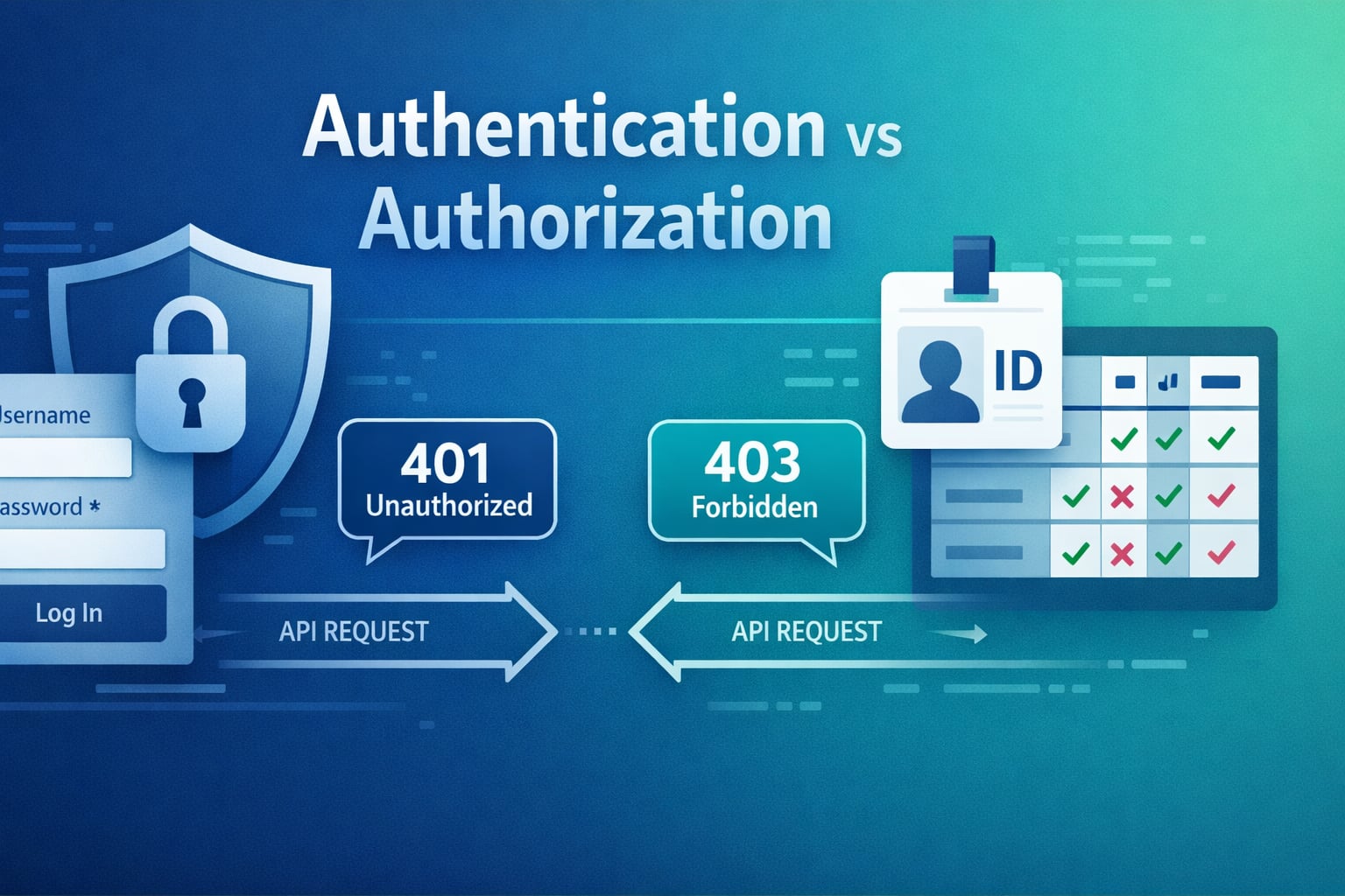 Authentication vs Authorization: What's the Difference?