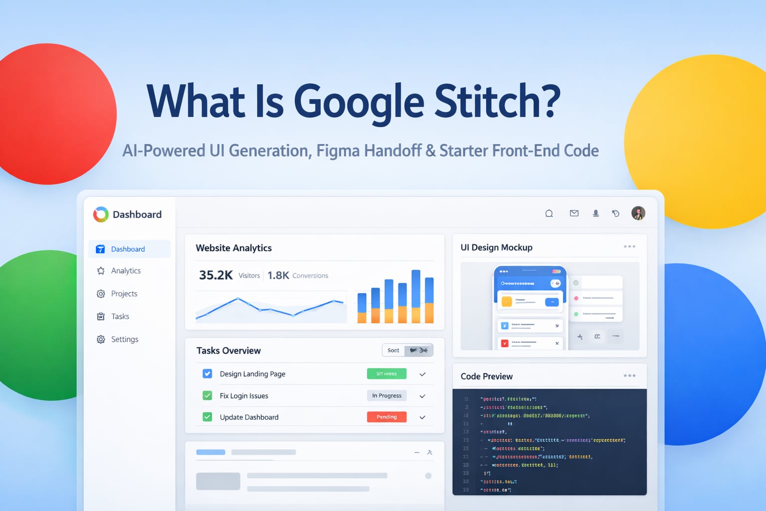 What Is Google Stitch? How to Use Google's AI UI Tool