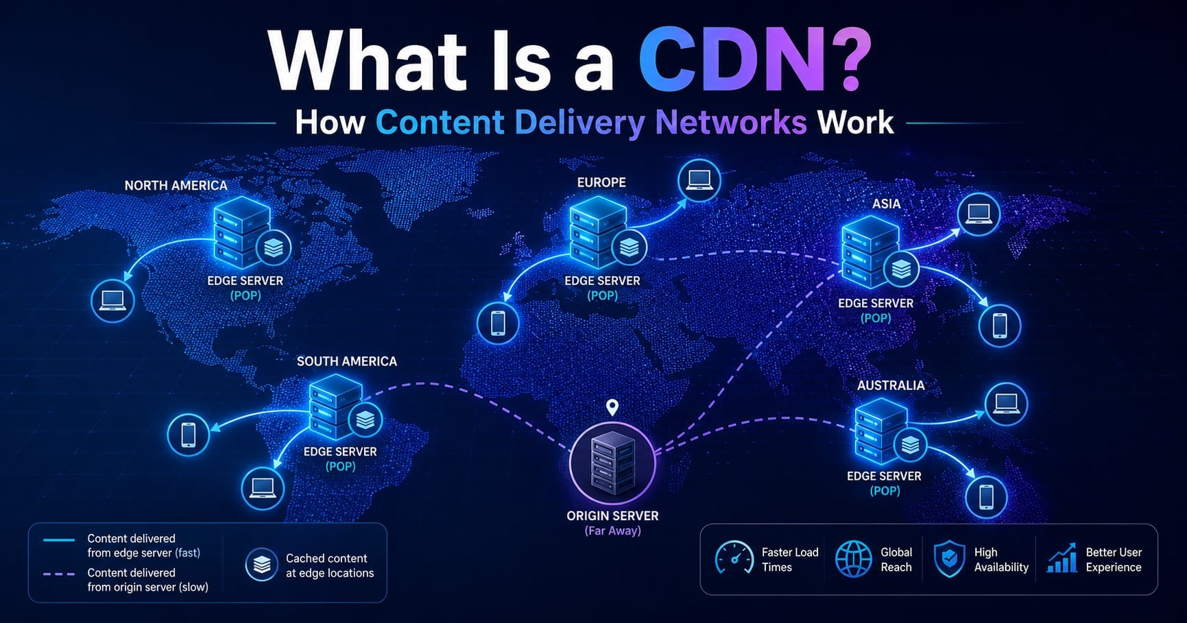 What Is a CDN? How Content Delivery Networks Work