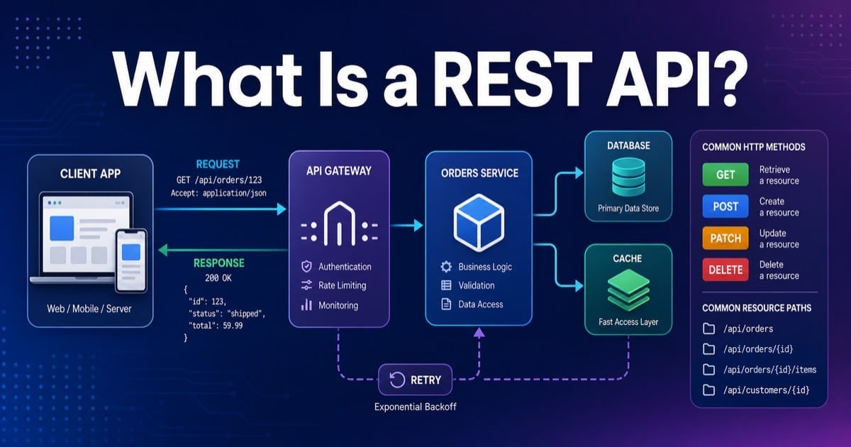 What Is a REST API? Principles, Examples and Interview Questions